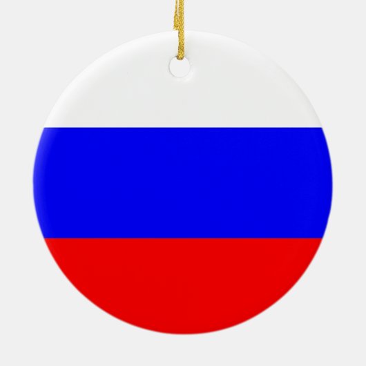 Ornement avec drapeau de la Russie (Dos)