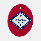 Ornement avec drapeau de l'Arkansas (Droite)