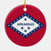 Ornement avec drapeau de l'Arkansas (Dos)