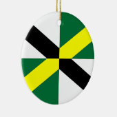 Ornement avec drapeau de Monterey, Californie, Éta (Droite)