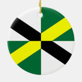 Ornement avec drapeau de Monterey, Californie, Éta (Dos)