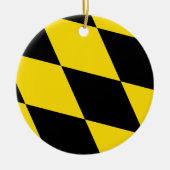 Ornement avec drapeau de Munich, Allemagne (Devant)