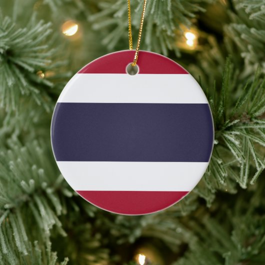 Ornement avec drapeau de Thaïlande (Arbre)