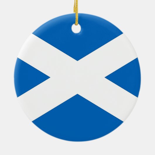 Ornement avec drapeau d'Ecosse (Dos)