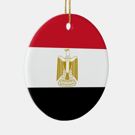 Ornement avec drapeau d'Egypte (Droite)