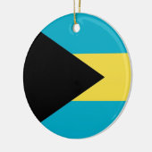 Ornement avec drapeau des Bahamas (Gauche)