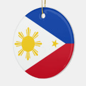 Ornement avec drapeau des Philippines (Gauche)