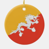 Ornement avec drapeau du Bhoutan (Dos)