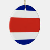 Ornement avec drapeau du Costa Rica (Droite)