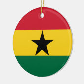 Ornement avec drapeau du Ghana (Gauche)