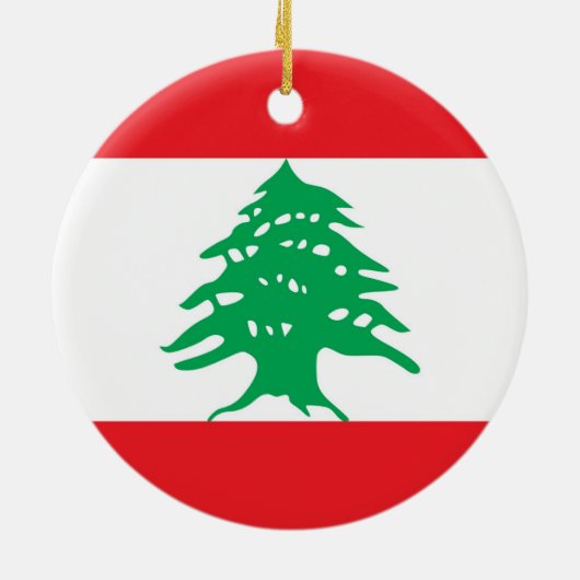 Ornement avec drapeau du Liban (Dos)
