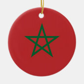 Ornement avec drapeau du Maroc (Devant)