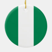 Ornement avec drapeau du Nigeria (Dos)