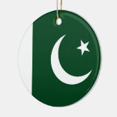 Ornement avec drapeau du Pakistan (Gauche)