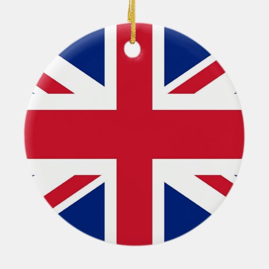 Ornement avec drapeau du Royaume-Uni (Dos)