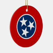 Ornement avec drapeau du Tennessee (Droite)