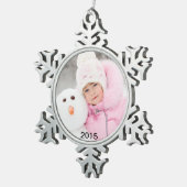 Ornement avec du charme de vacances d'étain (Vue impression)