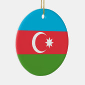 Ornement avec le drapeau de l'Azerbaïdjan (Droite)