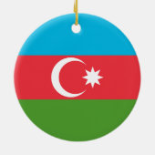 Ornement avec le drapeau de l'Azerbaïdjan (Dos)