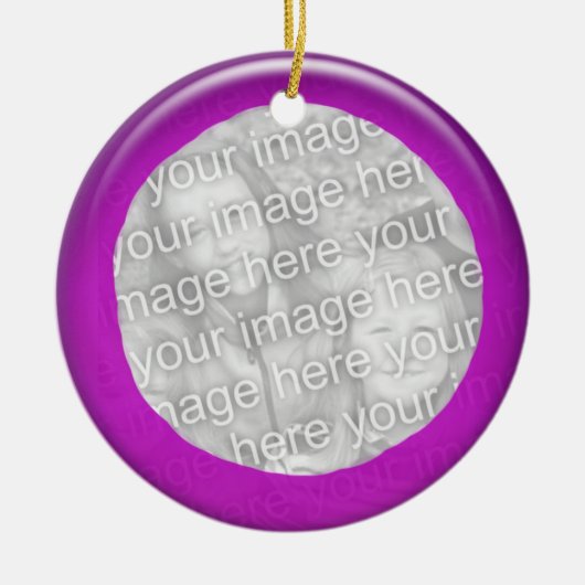 Ornement - balle violette (Devant)