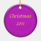 Ornement - balle violette (Dos)