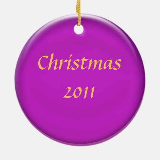 Ornement - balle violette (Dos)