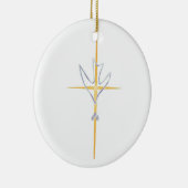 Ornement baptismal rond (Droite)