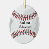 Ornement bilatéral de base-ball (Droite)