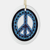 Ornement bleu de paix (Droite)