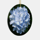 Ornement bleu d'hortensia (Droite)