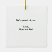 Ornement bleu et blanc pour homme pâle (Dos)