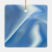 Ornement bleu paradisiaque personnalisé (Dos)