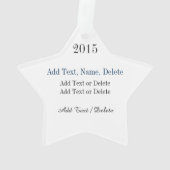 Ornement Bling Star (dos)