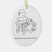 Ornement bloc de l'écrivain (Droite)