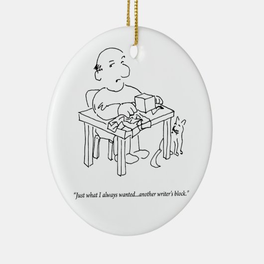 Ornement bloc de l'écrivain (Droite)