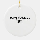 Ornement blond de fille de sapeur-pompier de (Dos)