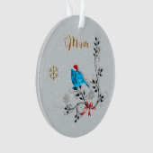 Ornement Bluebird & Maman (devant)