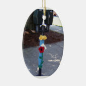 Ornement bombardé par fil de parcomètres (Droite)