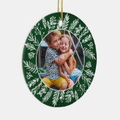 Ornement botanique de photo de vacances (Droite)