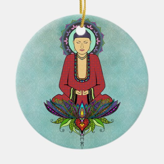 Ornement Bouddha électrique (Devant)