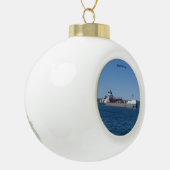 Ornement boule ou flocon de Manitowoc (Gauche)