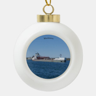 Ornement boule ou flocon de Manitowoc