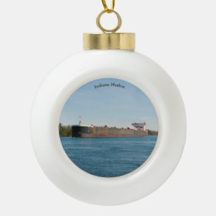 Ornement boule ou flocon de neige d'Indiana Harbor