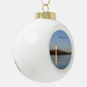 ornement boule ou flocon de neige John D. Leitch (Gauche)