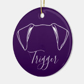 Ornement Boxer (Logo Om) (Gauche)
