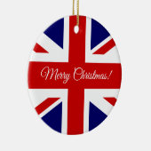 Ornement britannique d'arbre de Noël de drapeau (Droite)