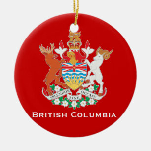 Ornement britannique de Noël de Columbia*