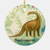Ornement Brown de dinosaure de Brachiosaurus (Dos)