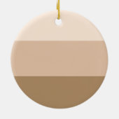 Ornement Brown en céramique rayée Ombre (Dos)