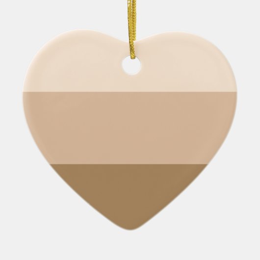 Ornement Brown en céramique rayée Ombre (Devant)